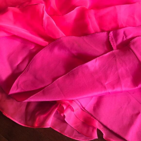 Blush Prom | Hot Pink Strapless Formal Dress - Picture 6 of 11